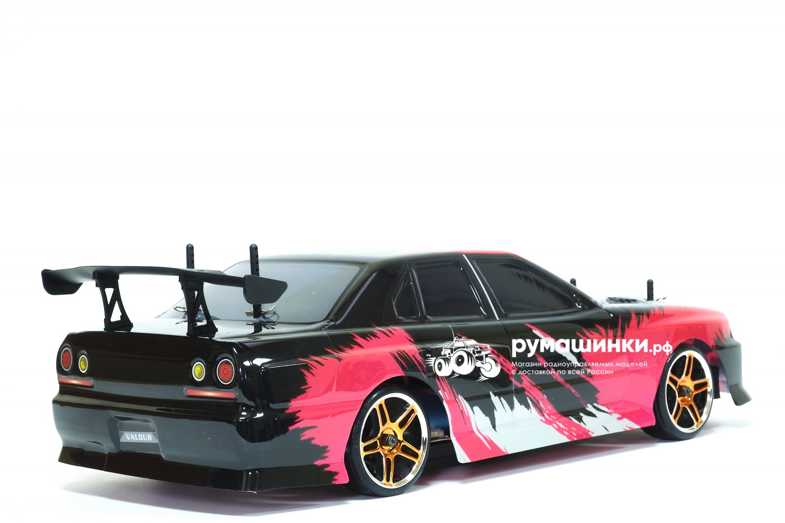 Радиоуправляемый машинка для дрифта Nissan R34 Skyline HSP Flying Fish 1 -  1:10 4WD - 94123PRO-12335 Купить с доставкой